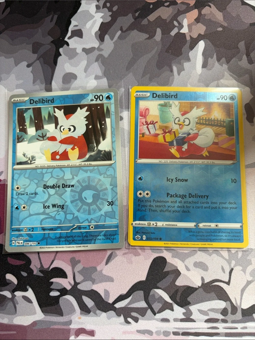 Delibird Reverse Holo Pokémon Card Lot Multiple Artworks TCG ✨5/$25✨